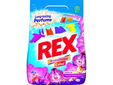 Prací prášek REX 18 praní na barevné prádlo
