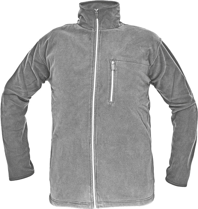 Mikina KARELA FLEECE UNISEX šedá