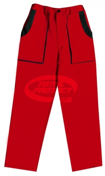 Kalhoty pasové JOSEF LUX, červené