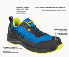 Polobotky BENNON ARANO ESD S3 NON METALLIC