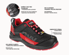 Polobotky BENNON LUMINO ESD S1P NON METALLIC