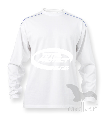 Triko LONG SLEEVE, dlouhý rukáv 180 g/m2, bílé