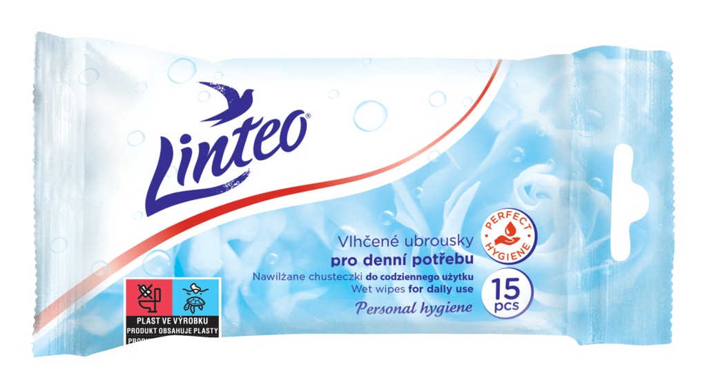 Vlhčené ubrousky LINTEO