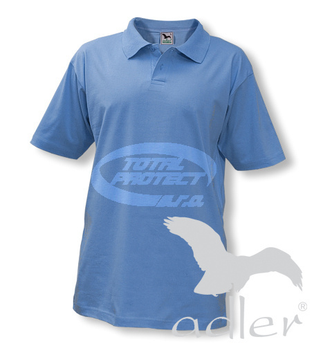 Polokošile pánská SINGLE 180g, nebesky modrá