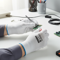 Rukavice  X-PUNO WHITE