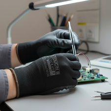 Rukavice X-TOUCH BLACK