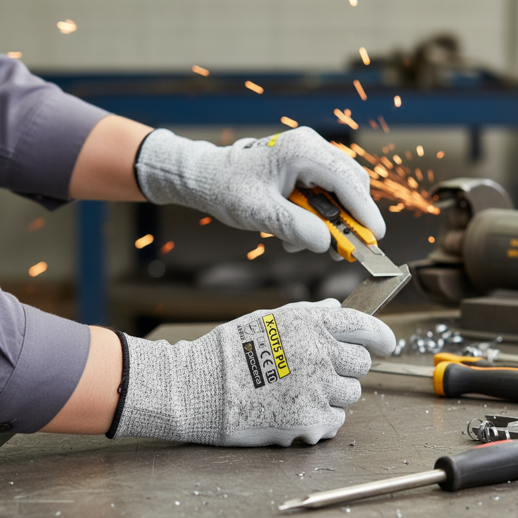 Rukavice X-CUT5 PU CUT