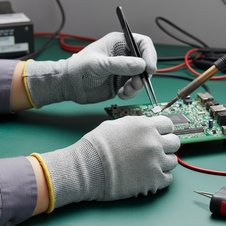 Rukavice WRYNECK ESD