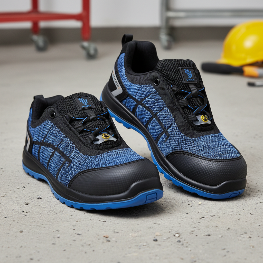 Polobotky CHESTER BLUE S1P    ESD