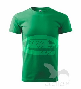 Triko BASIC 160g, středně zelené