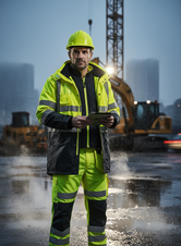 Bunda CONTRAST  TRAFFIC    WINTER