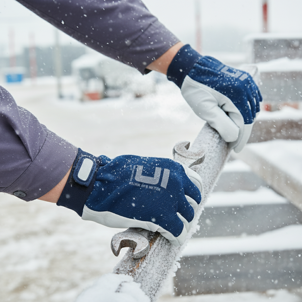 Rukavice PELICAN BLUE WINTER