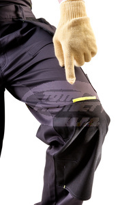 DOPRODEJ! Kalhoty pasové OLZA, šedé