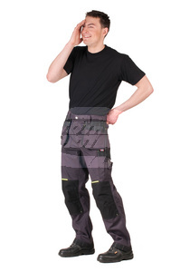 DOPRODEJ! Kalhoty pasové OLZA, šedé