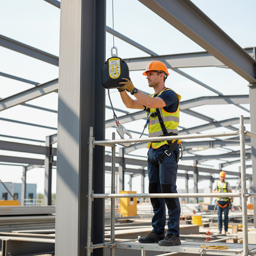 Zatahovací zachycovač pádu WR 100