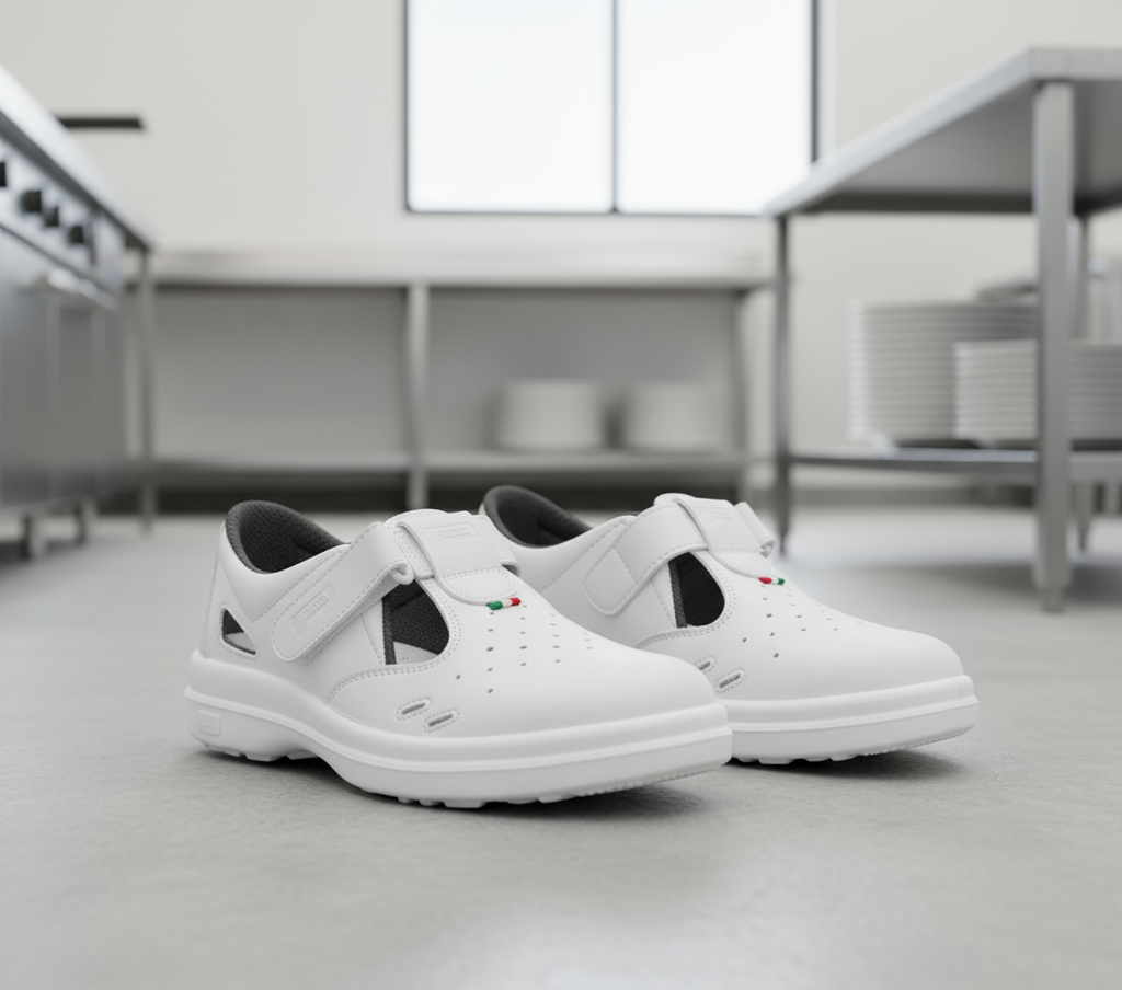 Sandále BENNON WHITE S1 ESD