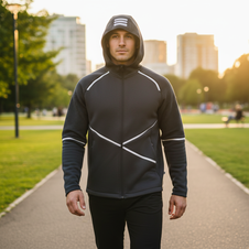 Mikina L-SURE CRAIG    s kapucí