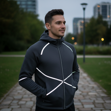 Mikina L-SURE CRAIG   s kapucí