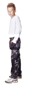 EMERTON kalhoty camouflage, dětské