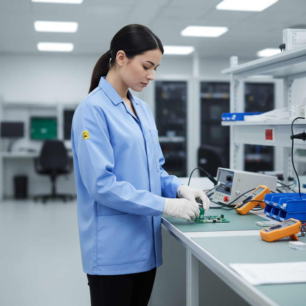 Blůza ESD ANTISTATIC