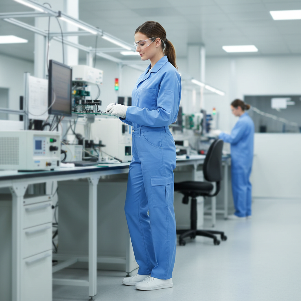 Kalhoty ESD ANTISTATIC LADY