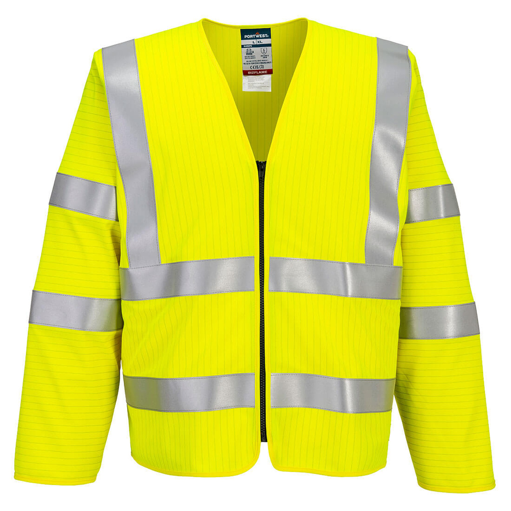 Vesta Hi-Vis FR vesta na zip,