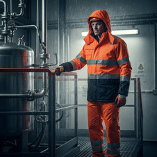 Bunda Bizflame RAIN+ Hi-Vis