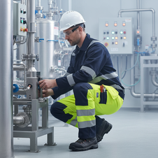 Kalhoty Bizflame Hi-Vis Contrast  FR Holster