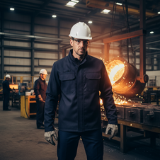 Blůza FR roztavený kov