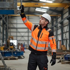 Bunda PW3 MODAFLAME Hi-Vis Multi-Norm FR  Softshell