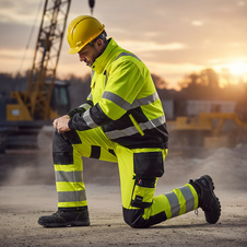 Kalhoty PW3 MODAFLAME FR  Hi-Vis