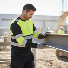 Triko PW3 Hi-Vis třída  1