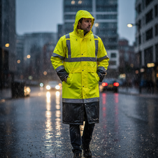 Bunda CONTRAST RAINCOAT