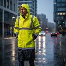 Bunda CONTRAST  RAINCOAT