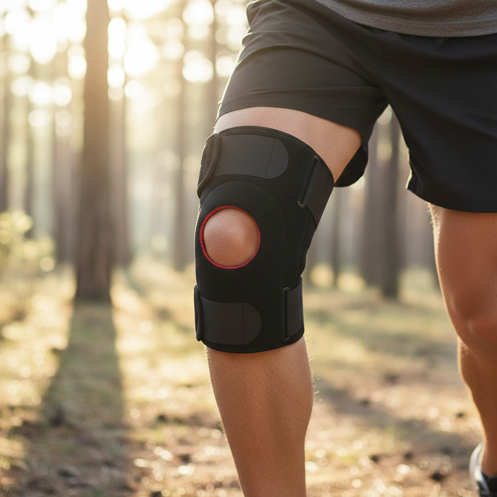 Otevřená podpora kolena  Patella