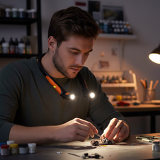 Světlo USB dobíjecí LED  na krk