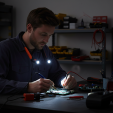 Světlo USB dobíjecí LED na krk