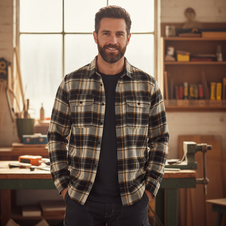 Košile KA3 kostkovaná