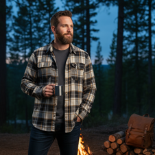 Košile KA3  kostkovaná