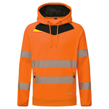 Mikina DX4 PORI Hi-Vis s kapucí