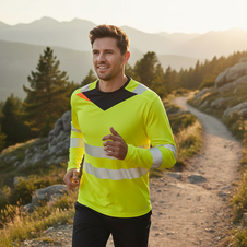 Triko DX4 PORI Hi-Vis dl.rukáv