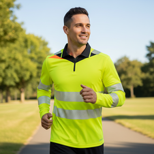 Polokošile DX4 PORI Hi-Vis dl. rukáv