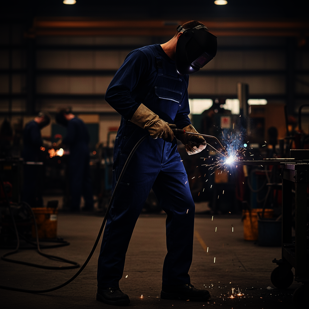 Kalhoty Bizweld Work FR