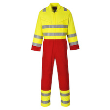 Kombinéza BIZFLAME Hi-Vis ANTISTATIC