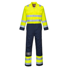 Kombinéza BIZFLAME Hi-Vis ANTISTATIC