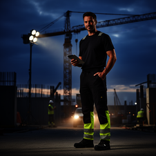 Kalhoty PW3 MODAFLAME Hi-Vis FR  JOGGER