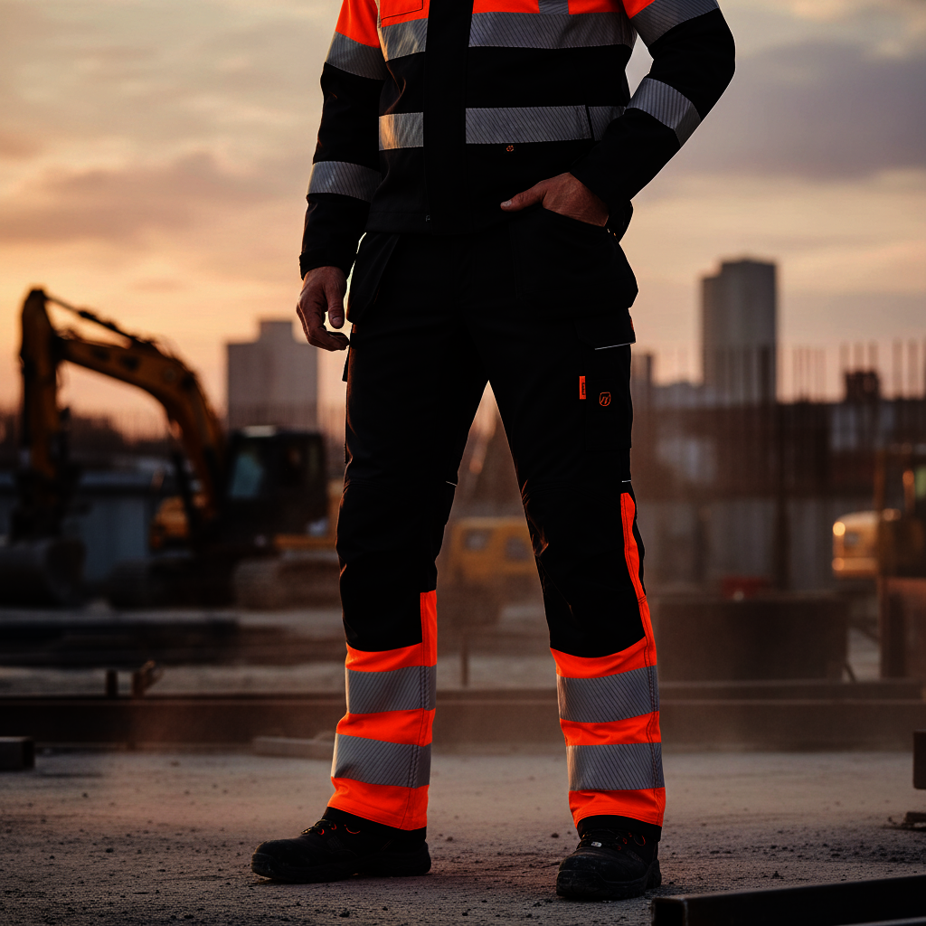 Kalhoty PW3 MODAFLAME Hi-Vis FR