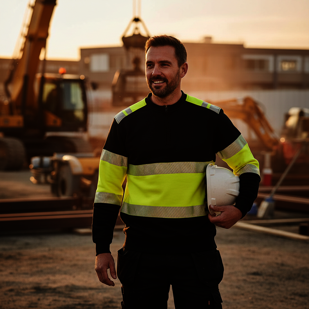 Mikina PW3 FR MODAFLAME Hi-Vis