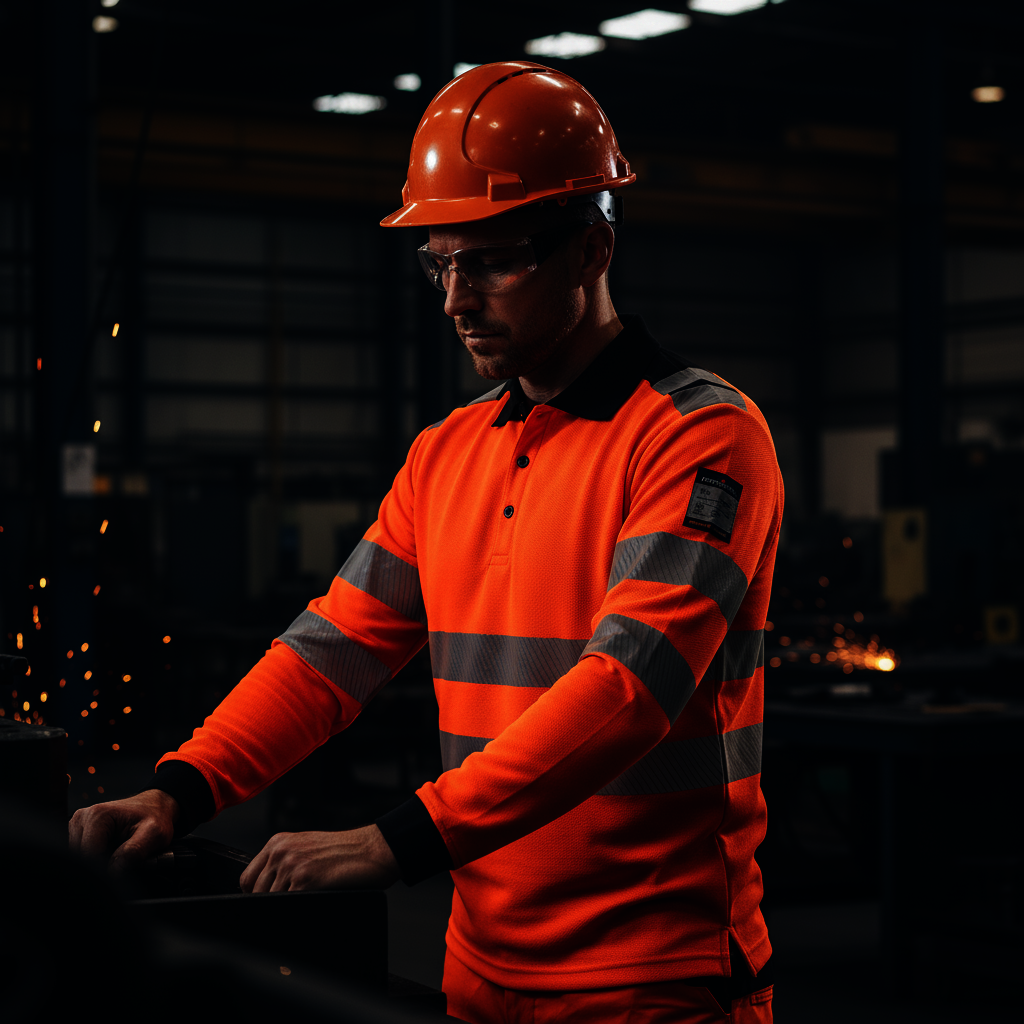 Polokošile PW3 MODAFLAME KNIT FIRE Hi-Vis FR