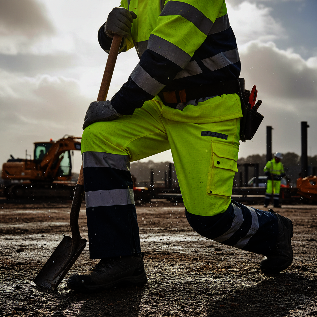 Kalhoty BIZFLAME Hi-Vis  s  podšívkou